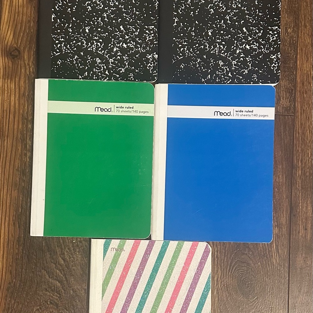 Mead Composition Notebooks Set